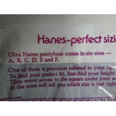 Hanes Ultra Vintage Pantyhose 